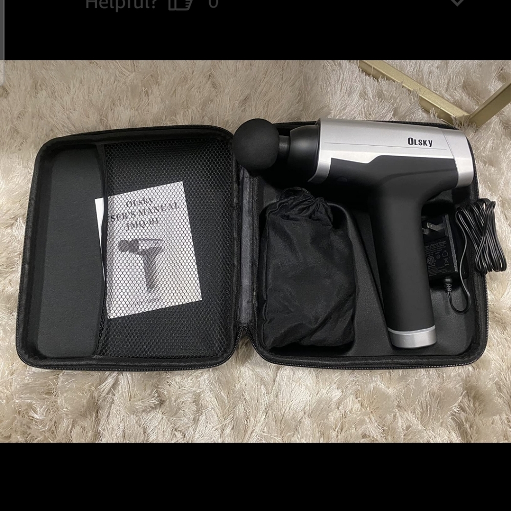 Massage gun with 12 heads